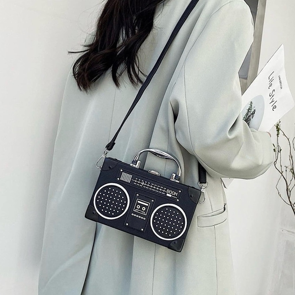 Cute Boom Box Crossbody bag - Picture 4 of 5